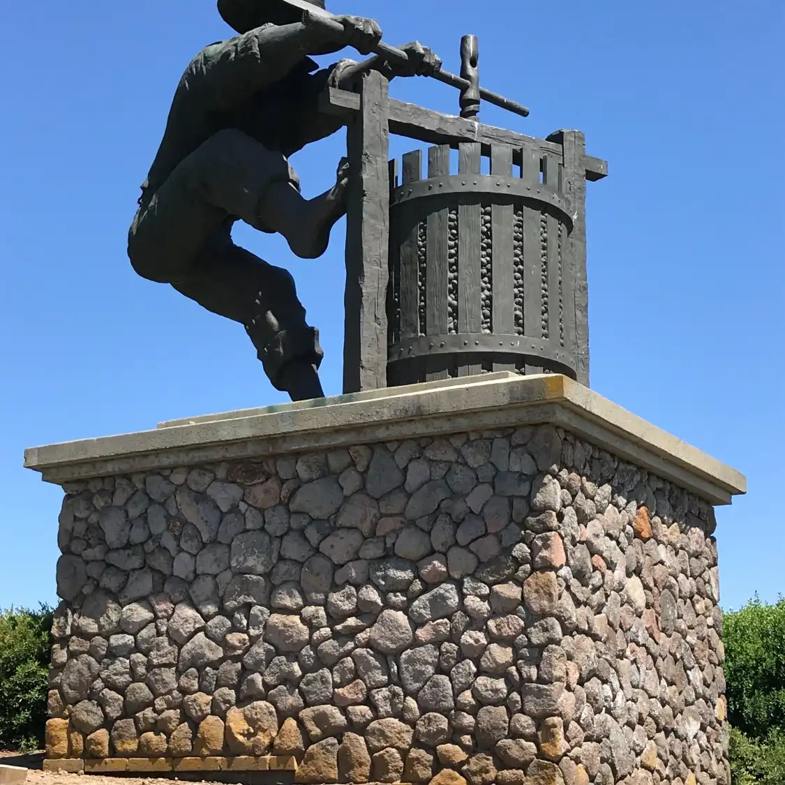 Hotels near Grape Crusher Statue