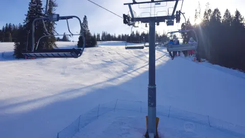Jurgow Ski attraction in 폴란드