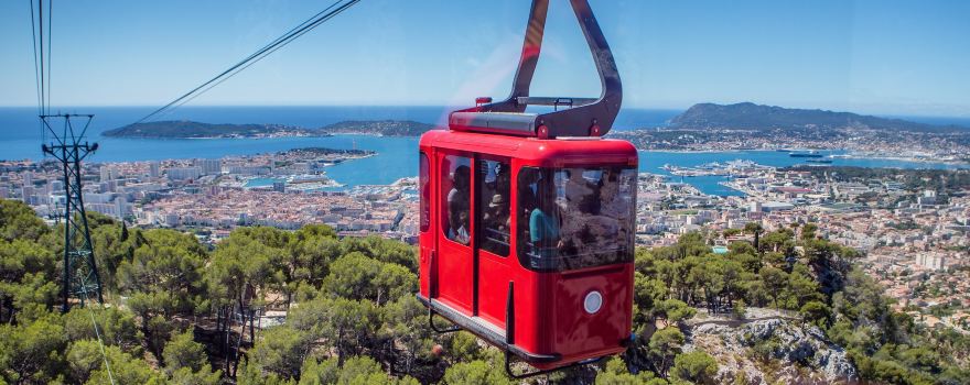 Toulon Cable Car Mt Faron
