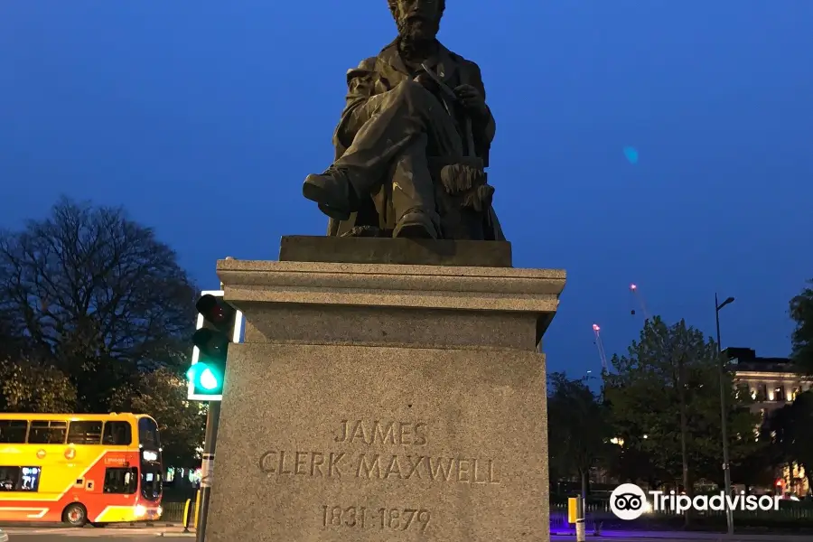 James Clerk Maxwell Statue