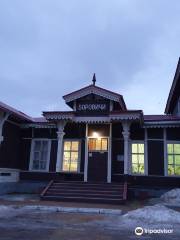 Wooden Train Station Borovichi