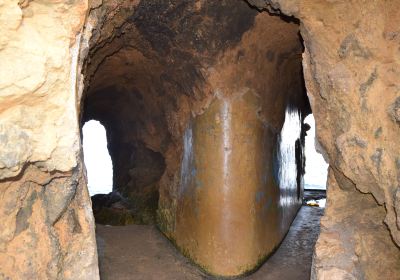 Old Water Supply Entrance Of Las Salinas