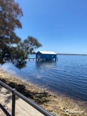 Blue Boat Shed