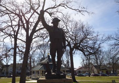 Doughboy Monument at DeBardeleben Park