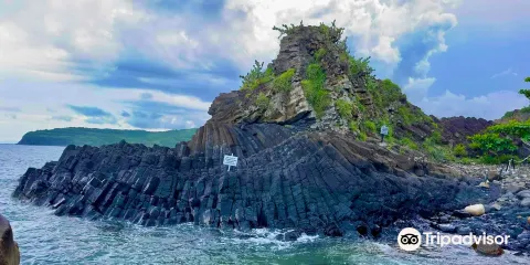 Sea Cliff of Stone Plates