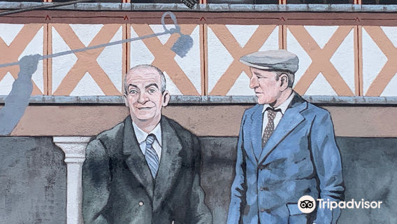 Mural de la Grande Vadrouille