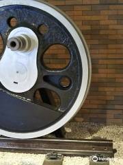 Train Wheel of C58 Steam Locomotive No. 140