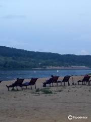 Beach on Molitovskiy Zaton