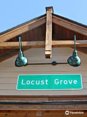 Locust Grove Train Viewing Platform