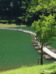 Tozura pontoon bridge