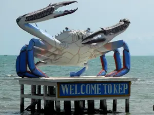 Krung Kep Blue Swimmer Crab Statue