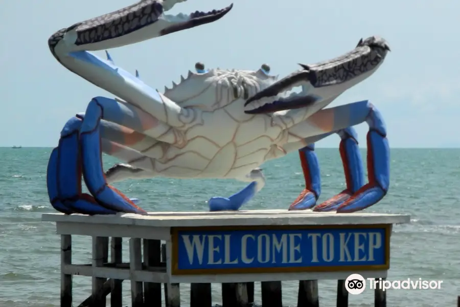 Krung Kep Blue Swimmer Crab Statue