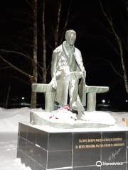 The monument to Nikolai Rubtsov