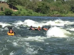 Tubing the Nile