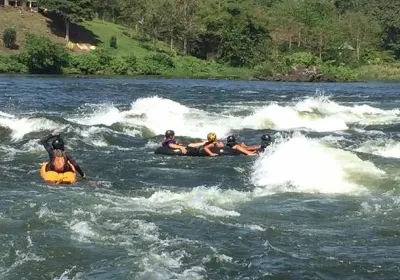 Tubing the Nile