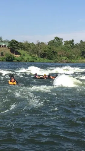 Tubing the Nile