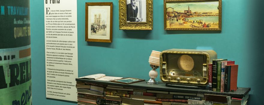 Espace Georges Brassens Un musée pour le poète