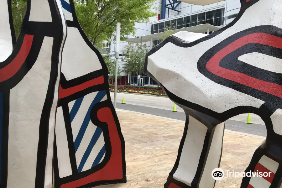 Monument Au Fantome by Jean Dubuffet