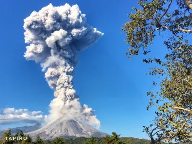 Volcano of Colima