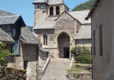 The Church of Saint Fleuret in Estaing