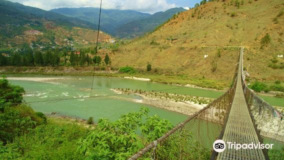 Punakha Bridge view restaurant