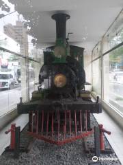 Steam train pavillion