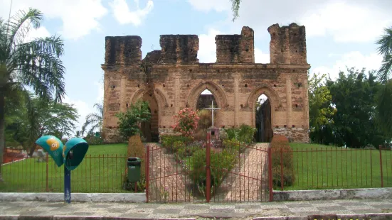 Ruins of the Catholic Church unfinished