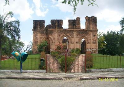 Ruins of the Catholic Church unfinished