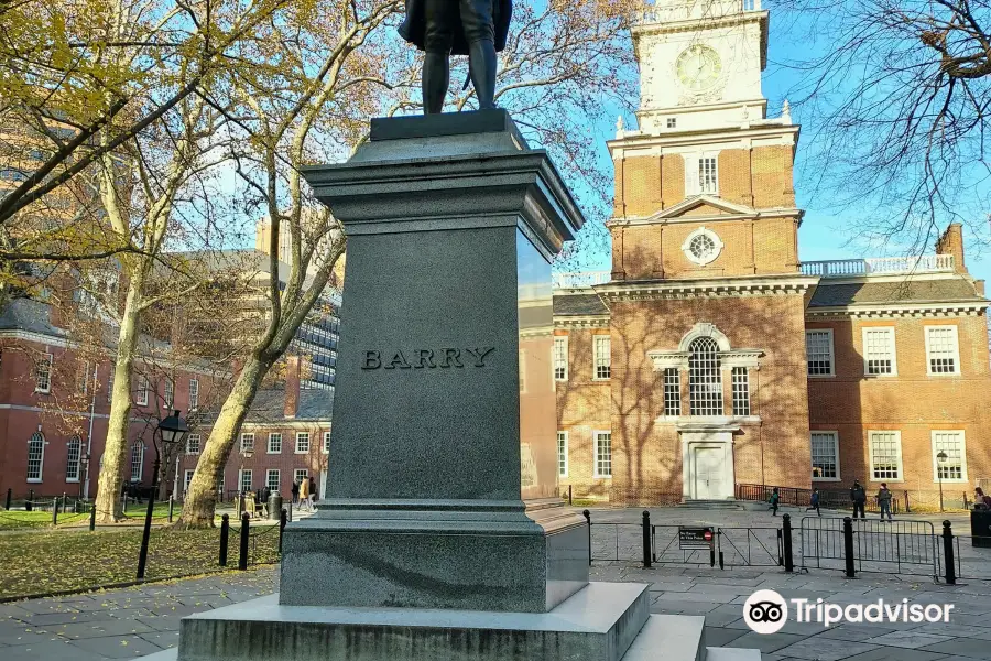 Commodore John Barry Statue