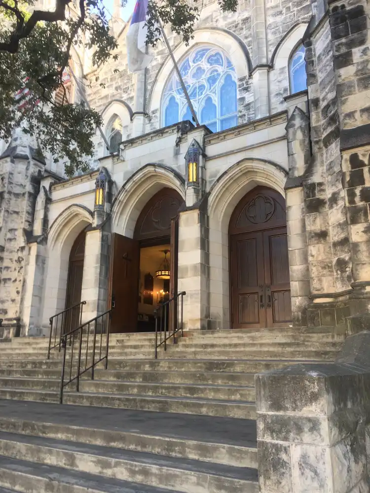 Hotels in der Nähe von First Presbyterian Church