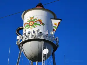 Swedish Coffee Pot Water Tower And Public Park