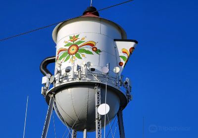 Swedish Coffee Pot Water Tower And Public Park