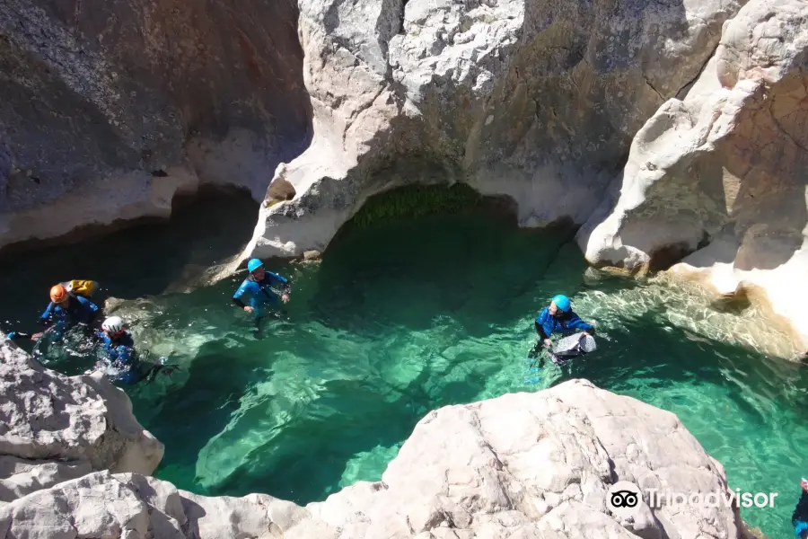 canyoning pyrénées