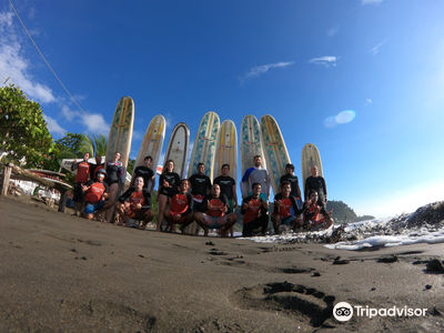 Tortuga surf school.