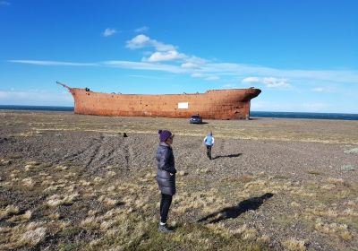 Barco hundido Marjory Glen