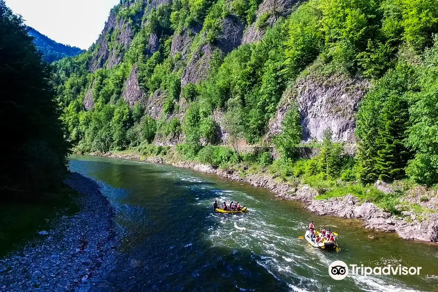 Rafting on Dunajec river