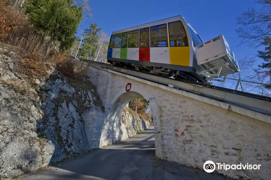 The funicular Saint-Imier - Mont-Soleil