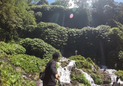 Benang Stokel and Benang Kelambu Waterfall