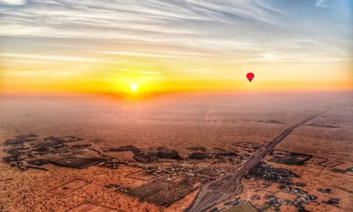 Hot Air Ballooning in Dubai
