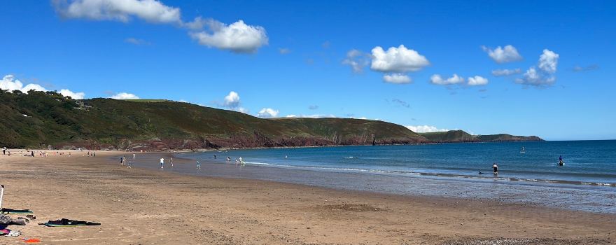 Freshwater East Beach & Local Nature Reserve