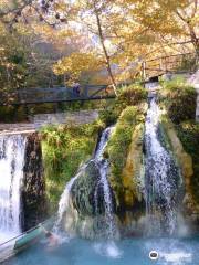 Waterfalls in Loutraki Aridaias