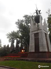 Monument to Manshuk Mametova and Aliya Moldagulova