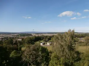 Bohušův lookout hill in Plana