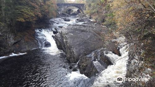 Invermoriston Falls Car Park