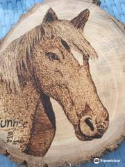 Agni wood burning art Handcraft