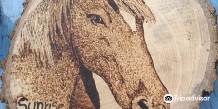 Agni Wood Burning Art Handcraft