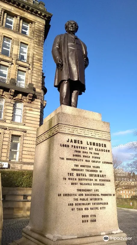 1_James Lumsden Statue