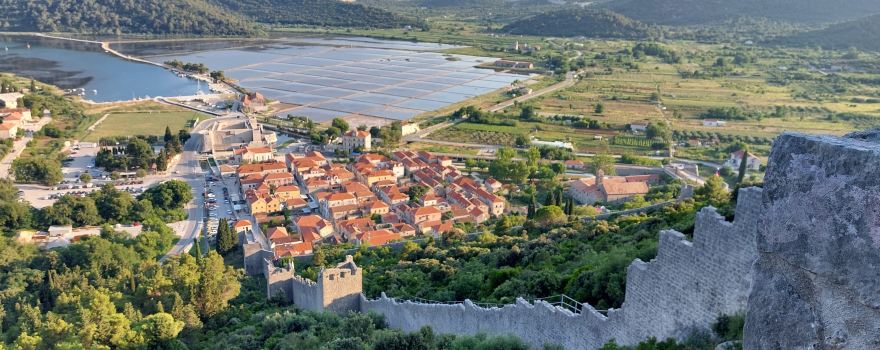 Le mura di Ston in Croazia