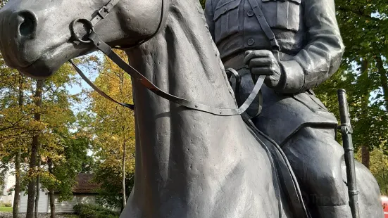Equestrian statue of General Johan Laidoner