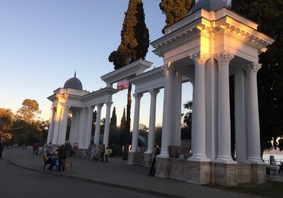 Colonnade at the Promenade of Sukhumi